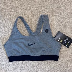 Brand New Grey Nike Pro Sports Bra